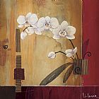 Don Li-Leger Orchid Lines II painting